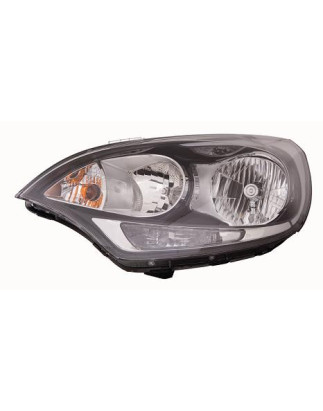 PROIETTORE DESTRO 5 PORTE H7,H1 7 PIN CON PARABOLA NERA CON PREDISPOSIZIONE REGOLAZIONE ELETTRICA KIA RIO HB UB 20112014, KIA R