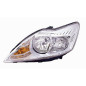 PROIETTORE SINISTRO H1,H7 CON PARABOLA CROMATA CON MOTORE FORD FOCUS DBFCHDH 20082011