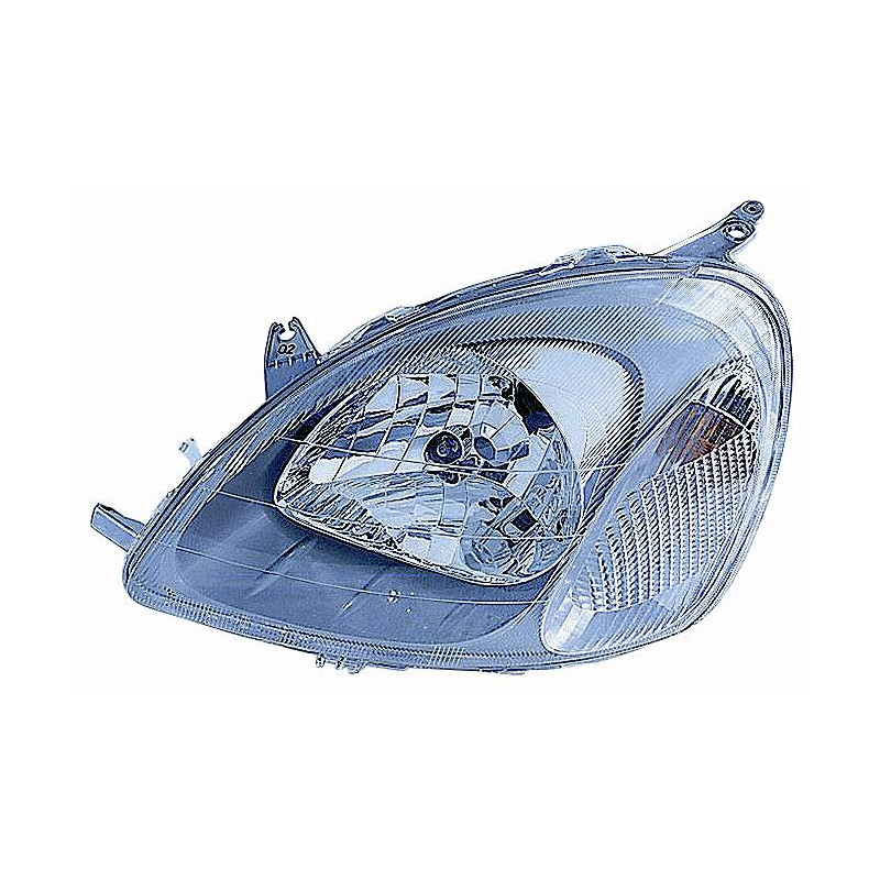 PROIETTORE DESTRO H4 CON PREDISPOSIZIONE REGOLAZIONE ELETTRICA TOYOTA YARIS I P1 19992005VERS 2003