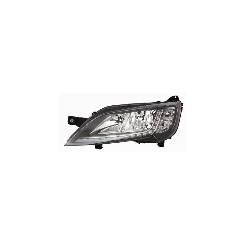 PROIETTORE DESTRO LED CON PARABOLA CROMATA CON MOTORE CON LUCE DIURNA LED CITROEN e JUMPER III 20202023, CITROEN JUMPER III 201