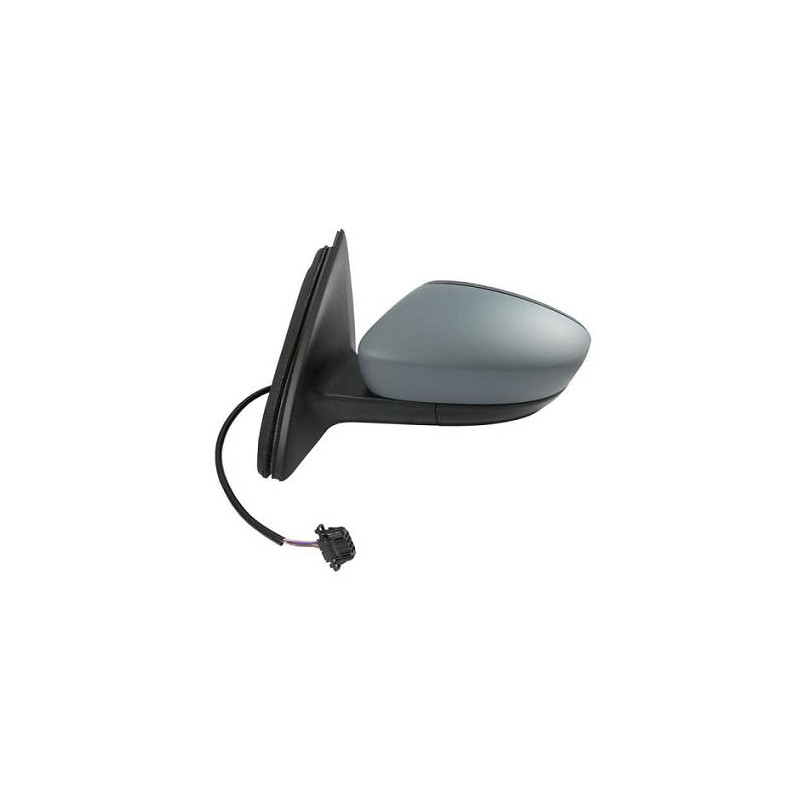 RETROVISORE ELETTRICO SINISTRO 5 PIN CON PRIMER TERMICO VETRO CONVESSO SEAT TOLEDO KG3 201  SKODA RAPID NH3NK3NK6NH1 20122019