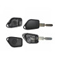 GUSCIO CHIAVE NERO 1 TASTI: TASTO APERTURA TASTO CHIUSURA LAMA HU78 PEUGEOT 406 SDN 8C8E8F 19962005