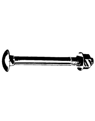 BULLONE CROMATO LUNGO PER FISSAGGIO PARAURTI FIAT 500 L