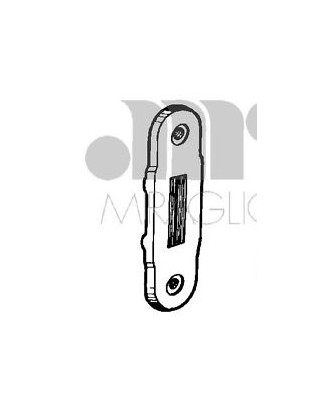 PIASTRINA PER TIRANTE PORTA IVECO OM