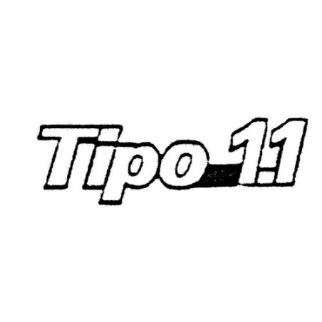 SCRITTA POST FIAT TIPO 11