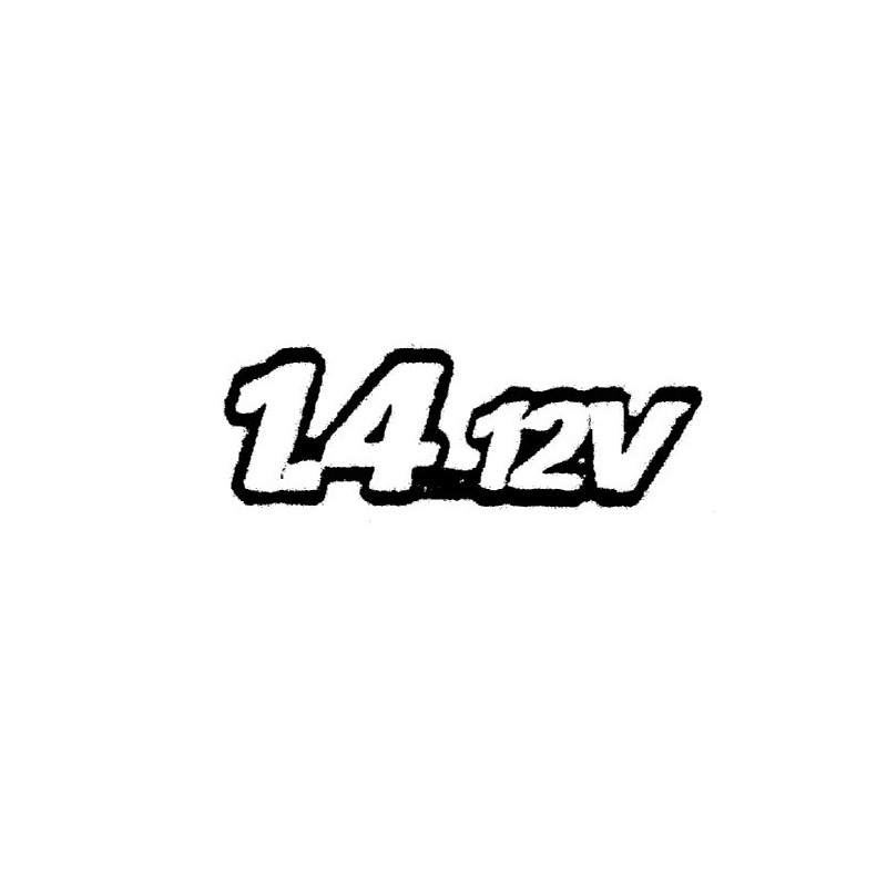 SCRITTA LATFIAT BRAVO 14 12V