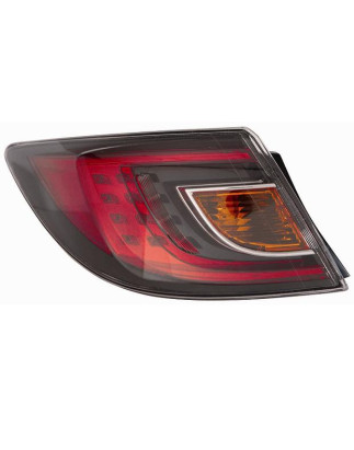 FANALE POSTERIORE SINISTRO SENZA PORTALAMPADA 4 PORTE ROSSO SCURO LED MAZDA 6 GHGJGL 20082013 VERS 2011