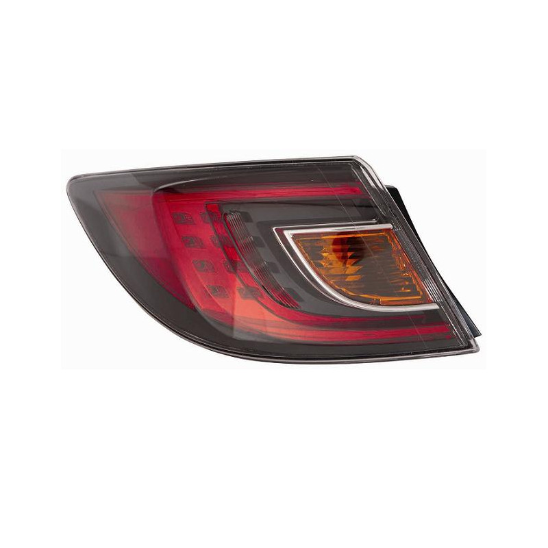 FANALE POSTERIORE SINISTRO SENZA PORTALAMPADA 4 PORTE ROSSO SCURO LED MAZDA 6 GHGJGL 20082013 VERS 2011