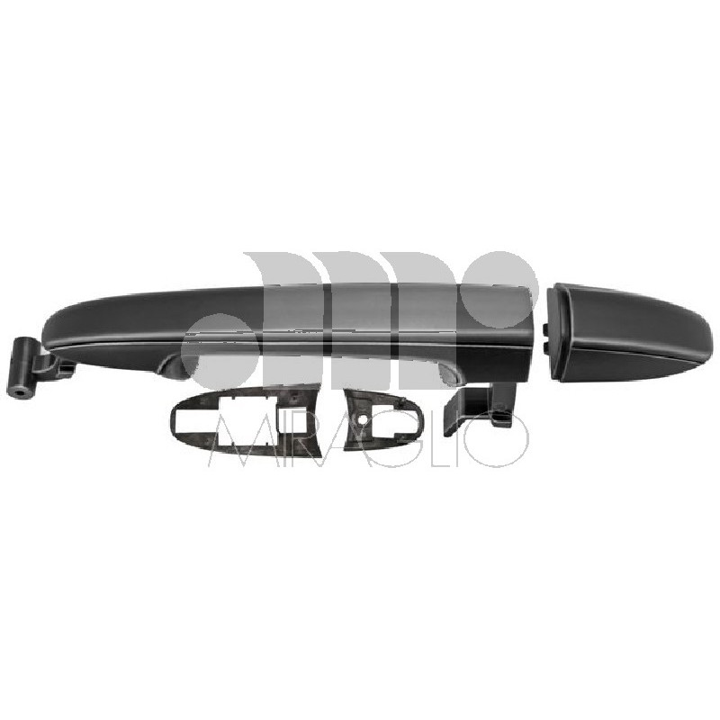 MANIGLIA ESTERNA IN PLASTICA NERO LATERALEPOSTERIORE DESTROSINISTRO MERCEDES-BENZ SPRINTER 208408 W906 20062013, MERCEDES-BENZ 