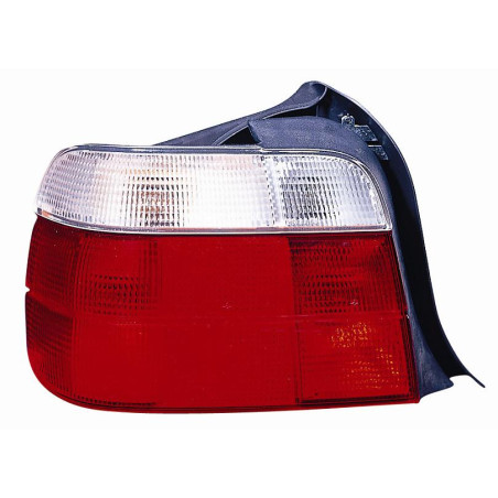 FANALE POSTERIORE DESTRO BIANCOROSSO SENZA PORTALAMPADA BMW SERIES 3 COMPACT E36 19941998
