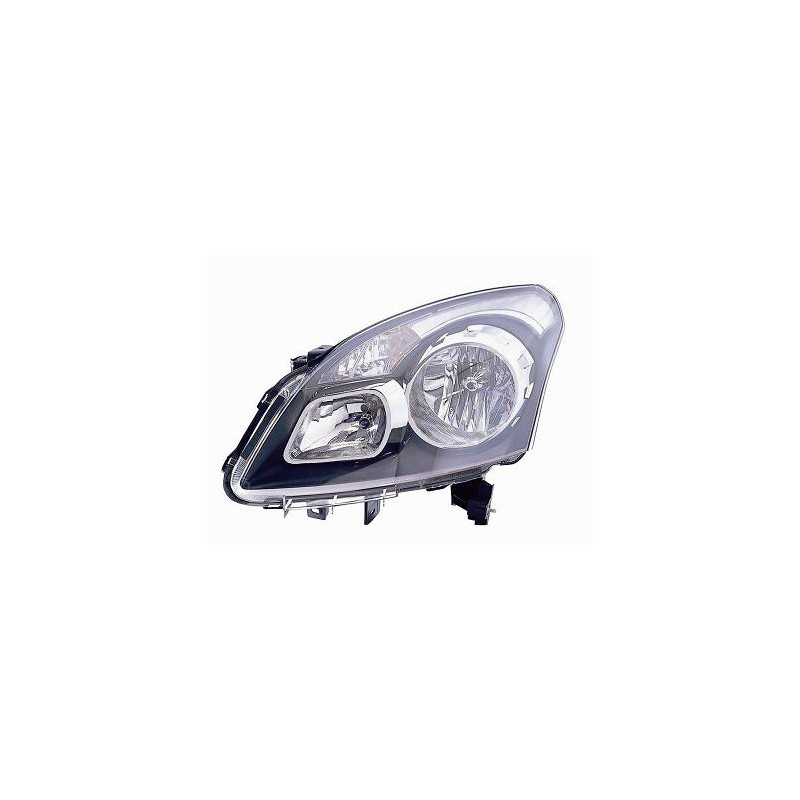 PROIETTORE SINISTRO H7,H7 CON PARABOLA NERA CON MOTORE RENAULT KOLEOS HY 20082011