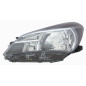 PROIETTORE DESTRO 5 PORTE H4 CON PARABOLA CON PREDISPOSIZIONE REGOLAZIONE ELETTRICA TOYOTA YARIS III P13 20142017