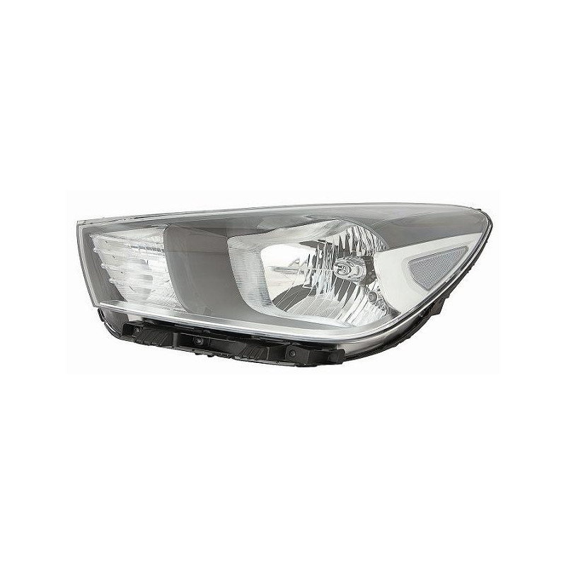 PROIETTORE DESTRO H4 CON PREDISPOSIZIONE REGOLAZIONE ELETTRICA KIA RIO HB YBSCFB 20172020, KIA RIO HB YBSCFB 2020