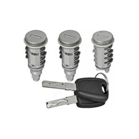 BLOCCHETTI E BOCCOLE KIT BLOCCHETTI 3 PEZZI ANTERIORE DESTROSINISTRO CON CHIAVE FIAT STILO 192 20012006