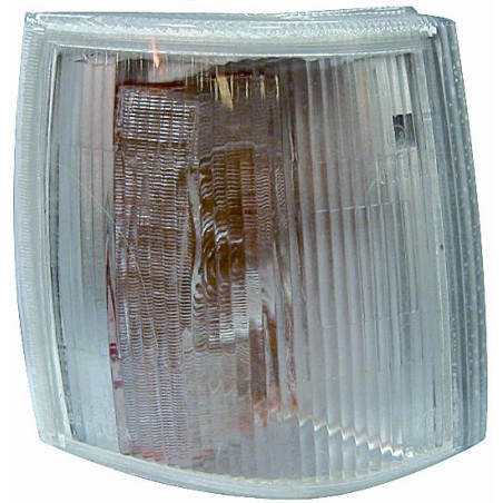 FANALE ANTERIORE DESTRO CON PORTALAMPADA BIANCO FIAT FIORINO 146 19881991