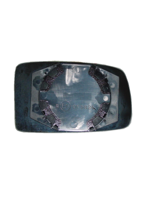 VETRO CON PIASTRA DESTRO CROMATO CONVESSO FIAT PANDA 169 20032014VERS 2009