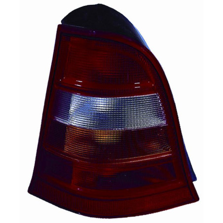 FANALE POSTERIORE DESTRO SENZA PORTALAMPADA ARANCIOROSSO ORIGINALE MERCEDES-BENZ A CLASS W168 19982004 VERS 2001