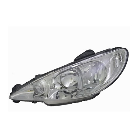 PROIETTORE SINISTRO H1H7 MODELLO VALEO PEUGEOT 206 2A2C2D2E2K 19982009 VERS 2006