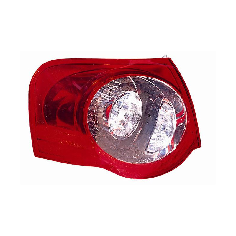 FANALE POSTERIORE SINISTRO CON PORTALAMPADA LED ESTERNO VOLKSWAGEN PASSAT 3C23C5 20052011