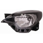 PROIETTORE SINISTRO H4 CON PARABOLA NERA CON PREDISPOSIZIONE REGOLAZIONE ELETTRICA RENAULT TWINGO CN0 20122014