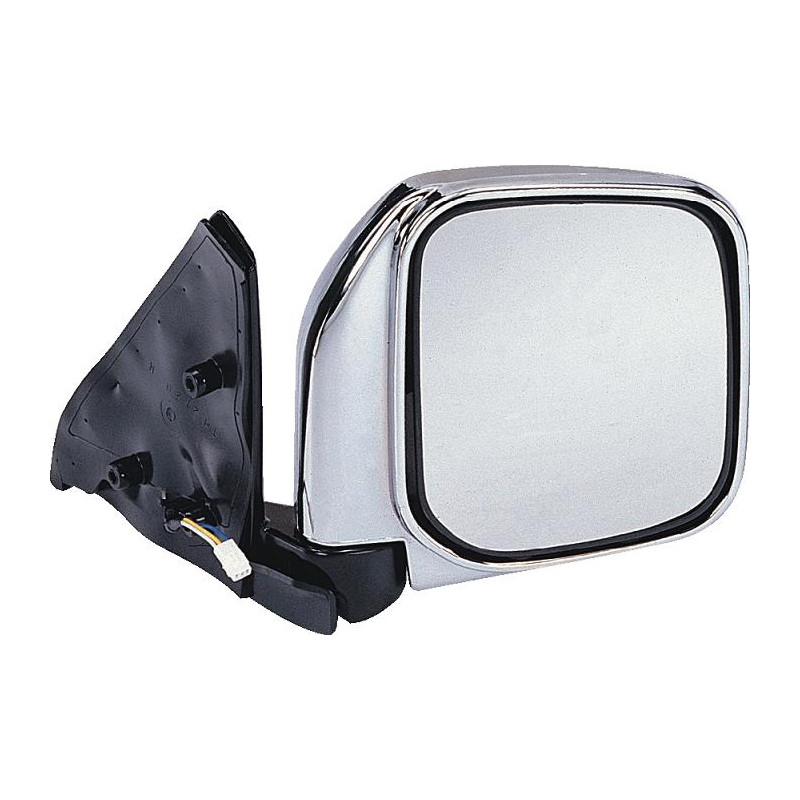 RETROVISORE ELETTRICO DESTRO BRACCIO CROMATO VETRO CONVESSO MITSUBISHI PAJERO V3WV2WW4W 19921995, MITSUBISHI PAJERO V3W 19962001
