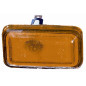 FANALE LATERALE DESTROSINISTRO ARANCIO CON PORTALAMPADA RETTANGOLARE AUDI 100 443444445446 19821990, AUDI 100 4A24A5 19901994, 