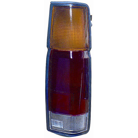 FANALE POSTERIORE DESTRO CON PORTALAMPADA BIANCOARANCIOROSSO MODELLO 40 CMNISSAN PU 2WD-4WD D21 19921997, NISSAN PU DOUBLE CAB 