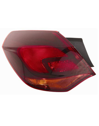 FANALE POSTERIORE DESTRO SENZA PORTALAMPADA 5 PORTE ROSSO SCURO ESTERNO OPEL ASTRA J 3DGTC P10 2011 VERS 5P, OPEL ASTRA J 5DSW 