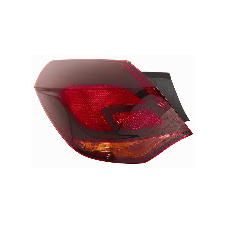 FANALE POSTERIORE DESTRO SENZA PORTALAMPADA 5 PORTE ROSSO SCURO ESTERNO OPEL ASTRA J 3DGTC P10 2011VERS 5P , OPEL ASTRA J 5DSW 