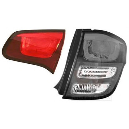 FANALE POSTERIORE DESTRO SENZA PORTALAMPADA INTERNO CITROEN C3 SC 20102013
