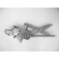 ALZACRISTALLO ELETTRICO ANTERIORE DESTRO 3 PORTE NISSAN KUBISTAR X76 20032009, RENAULT KANGOO KC0KC1 20032008, RENAULT KANGOO K