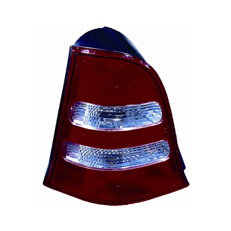 FANALE POSTERIORE DESTRO SENZA PORTALAMPADA BIANCOROSSO MERCEDES-BENZ A CLASS W168 19982004VERS 2001