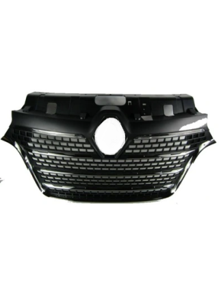 GRIGLIA PARAURTI ANTERIORE CENTRALE NERA CON MODANATURA CON PROFILI CROMATI RENAULT MASTERMASCOTT III FV 20192024