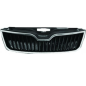 GRIGLIA PARAURTI ANTERIORE NERA CON MODANATURA CROMATA SKODA RAPID NH3NK3NK6NH1 20122019