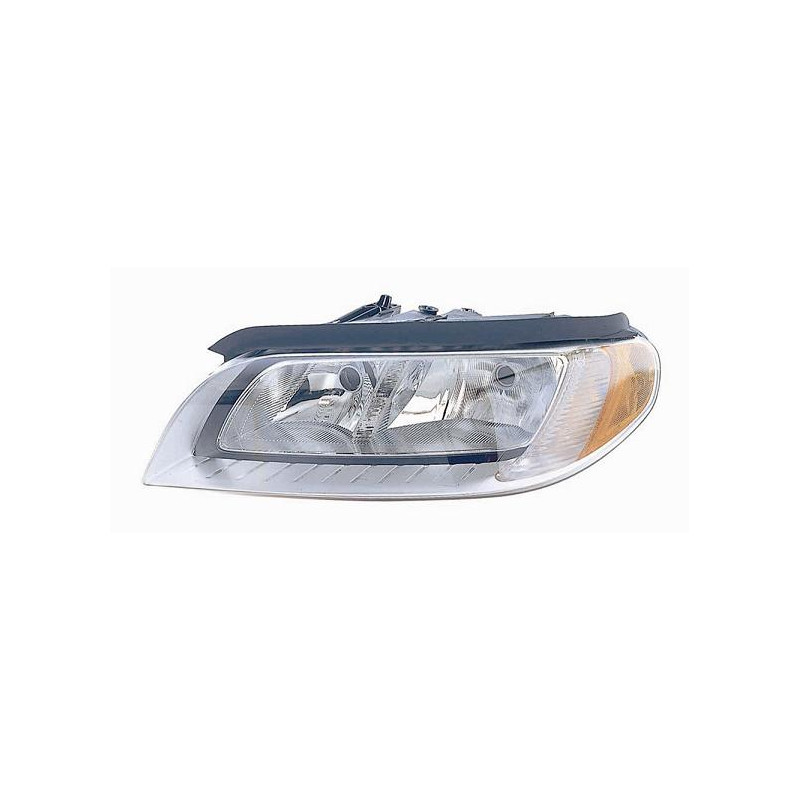 PROIETTORE SINISTRO H7,H9 CON PARABOLA CROMATA CON MOTORE CON PREDISPOSIZIONE REGOLAZIONE ELETTRICA VOLVO S80 184124 20062013, 