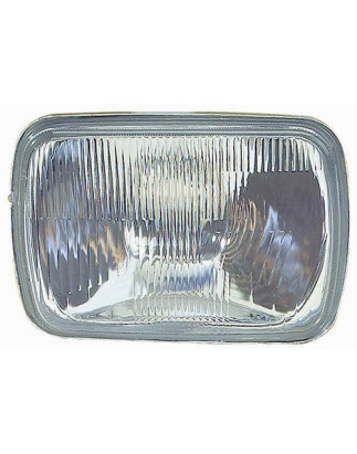 PROIETTORE DESTROSINISTRO H4 SENZA CORNICE CON LUCE DI POSIZIONE PIAGGIO PORTER 19972009VERS UNIVERSALE