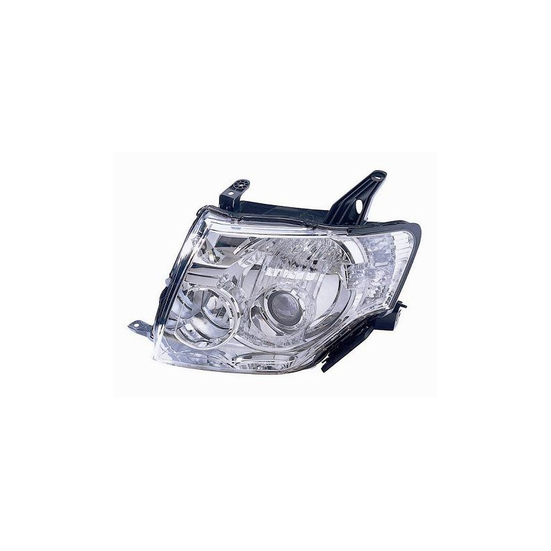 PROIETTORE SINISTRO XENON CON PREDISPOSIZIONE REGOLAZIONE ELETTRICA MITSUBISHI PAJERO V8WV9W 20072012
