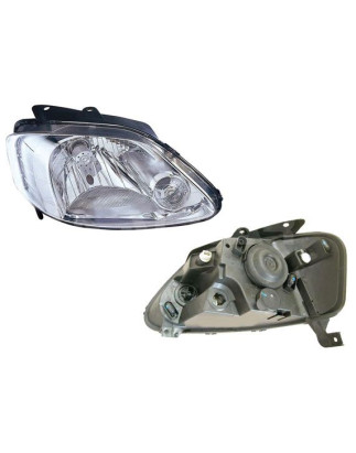 PROIETTORE DESTRO H4 MODELLO ARTEB CON CONNETTORE TONDO CON PREDISPOSIZIONE REGOLAZIONE ELETTRICA VOLKSWAGEN FOX 5Z15Z35Z45Z5 2