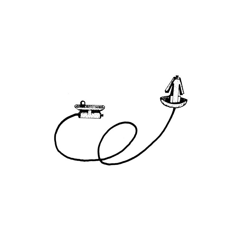 CORDINO SOLLEVAMENTO PIANALE POSTERIORE FIAT UNO 146158 19831989