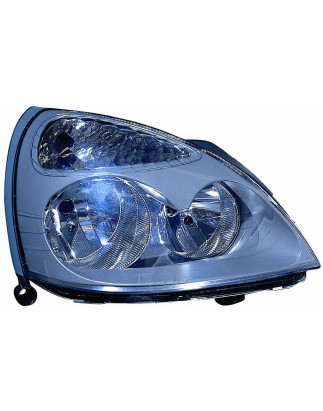 PROIETTORE SINISTRO H7,H1 CON PARABOLA GRIGIA RENAULT CLIO IICAMPUSTHALIA BBCB 20012006 VERS 2004