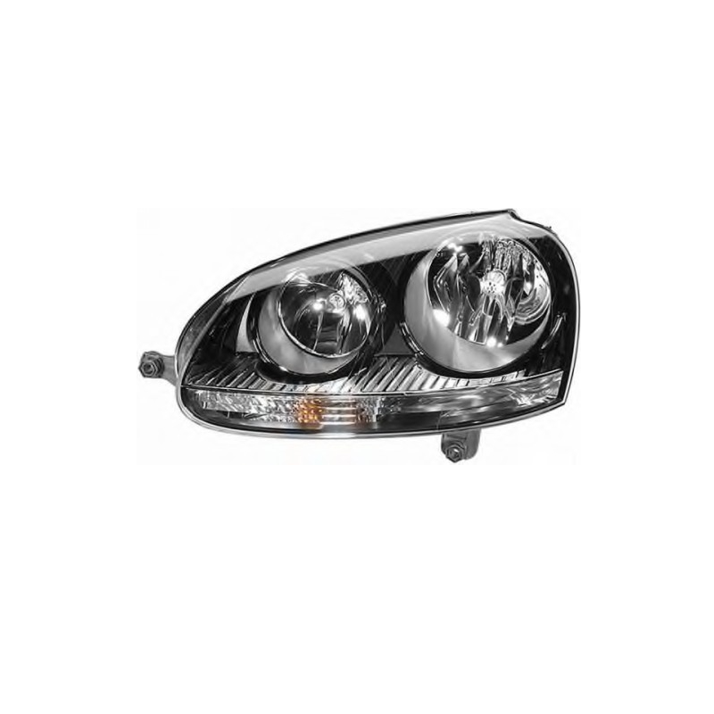 PROIETTORE SINISTRO H7,H7 CON PARABOLA NERA VOLKSWAGEN GOLF V 1K1 20042008, VOLKSWAGEN GOLF V VARIANT 1K5 20072009, VOLKSWAGEN 