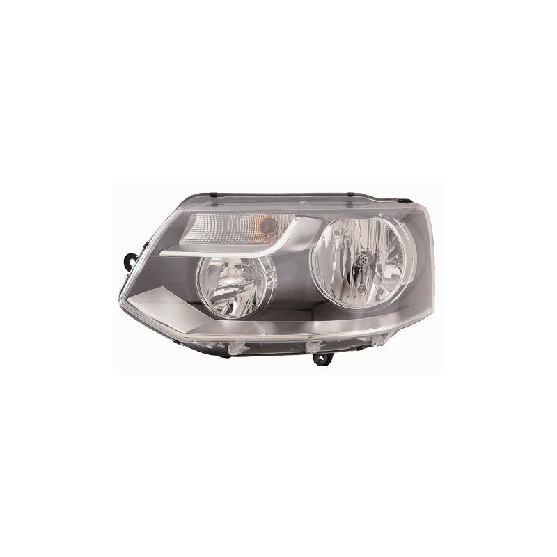 PROIETTORE SINISTRO H7,H15 CON PARABOLA DOPPIA CON PREDISPOSIZIONE REGOLAZIONE ELETTRICA VOLKSWAGEN TRANSPORTER T5 7HA7HH7EA7EH