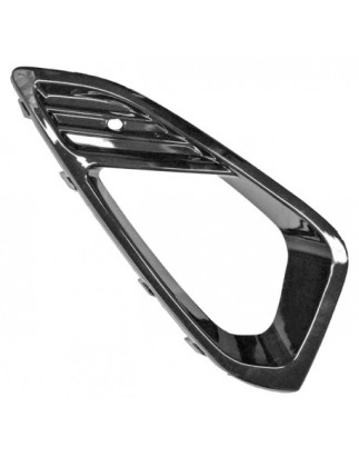 GRIGLIA PARAURTI ANTERIORE DESTRA NERA LUCIDA CON FENDINEBBIA FORD FIESTA HJHF 2017