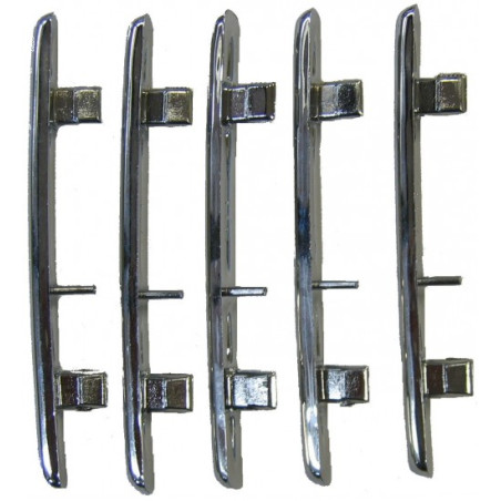 N 5 BARRETTE CROMATE FIAT TEMPRA 101990121993, PORTE 35