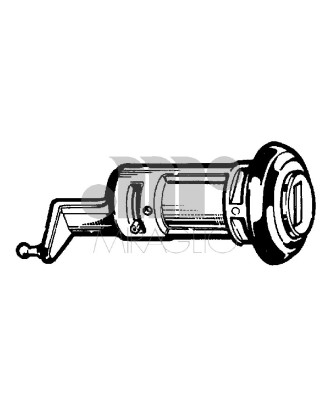 MANIGLIA ESTERNA ANTERIORE DESTRO CON CHIAVE FIAT UNO 146158 19891993