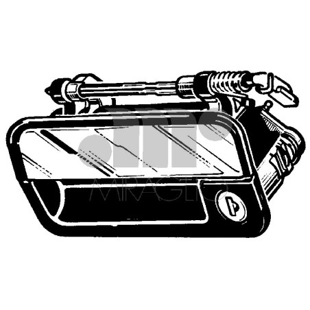 MANIGLIA ESTERNA ANTERIORE DESTRO CON CHIAVE LANCIA DEDRA 835 19891999