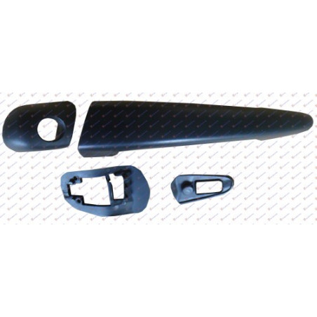 MANIGLIA ESTERNA CBUCO CHIAVE NERO ANTERIORE SINISTRO BMW SERIES 3 COMPACT E46 20012005, BMW SERIES 3 SDN E46 20022005, BMW SER