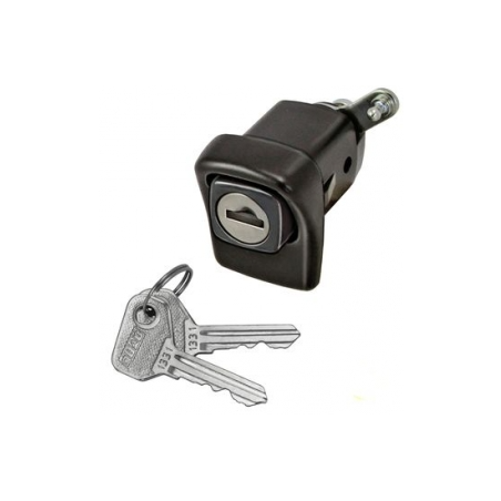 MANIGLIA ESTERNA PULSANTE NERO ANTERIORE DESTROSINISTRO CON CHIAVE FIAT PANDA 141 19862003