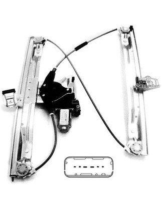 ALZACRISTALLO ELETTRICO POSTERIORE SINISTRO 5 PORTE COMFORT CITROEN C3 PICASSO SH 20092012