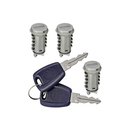 BLOCCHETTI E BOCCOLE KIT BLOCCHETTI 3 PEZZI ANTERIORE DESTROSINISTRO CON CHIAVE FIAT PUNTO 188 19992003